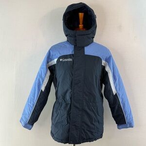 Columbia Fire Ridge Two-toned Blue Ski Jacket Size Youth 14/16 Large NWOT